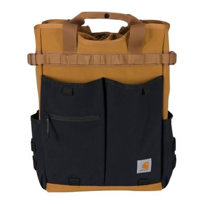 Image showing  28L Nylon Cinch-Top Convertible Tote Backpack