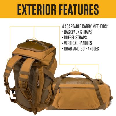 Image showing  55L Nylon Heavy Haul Utility Duffel Bag
