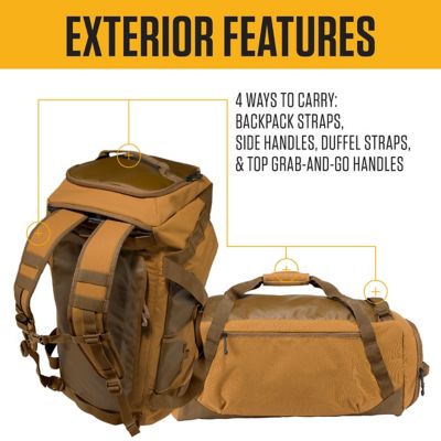 Image showing  75L Nylon Heavy Haul Utility Duffel Bag