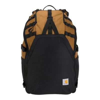 Image showing  45L Nylon Internal Frame Hiking Backpack, Carhartt Brown