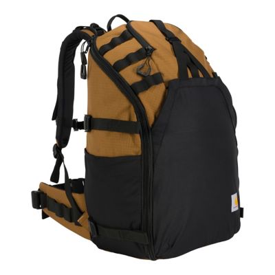 Image showing  45L Nylon Internal Frame Hiking Backpack, Carhartt Brown