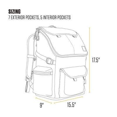 Image showing  35L Nylon Workday Backpack