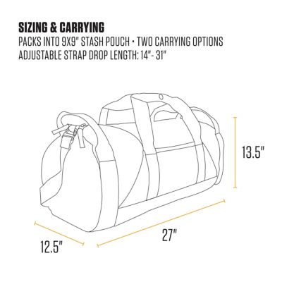 Image showing  60L Classic Round Duffel Bag