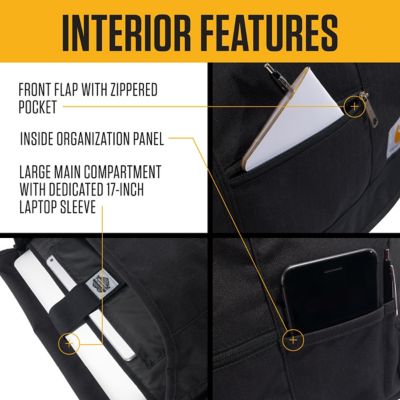 Image showing  Ripstop Messenger Bag, Black