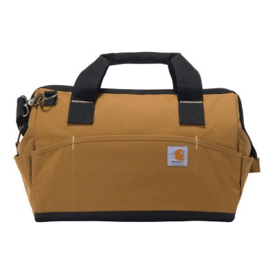 Image showing  16 in. 17-Pocket Midweight Tool Bag, Carhartt Brown