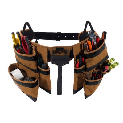 Image showing  56 in. Padded Tool Belt with 11 Pockets, Carhartt Brown