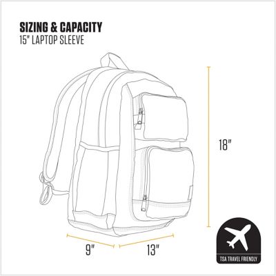 Image showing  28L Dual Compartment Backpack