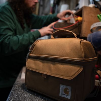 Image showing 7 th Carhartt 12-Can 2-Compartment Insulated Soft-Sided Lunch Cooler