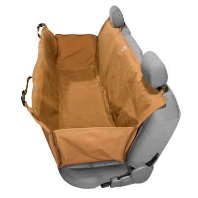 Image showing  Fitted Nylon Duck Car Seat Pet Hammock, Universal Fit
