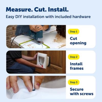 Image showing 5 th PetSafe Interior 2-Way Locking Cat Door