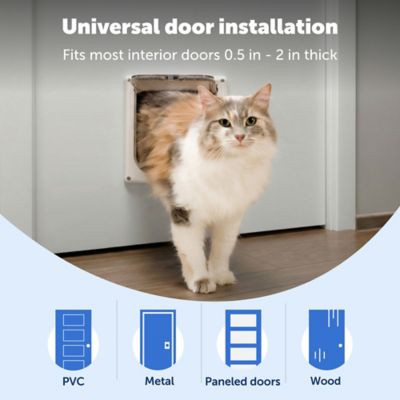 Image showing 8 th PetSafe Interior 2-Way Locking Cat Door