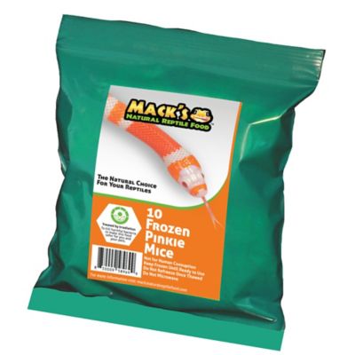 Mack's Natural Reptile Food Pinkie Mice Frozen Reptile Food