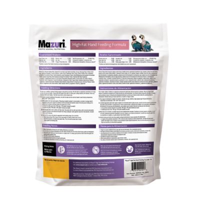 Image showing  High Fat Hand Feeding Formula, 4 lb. Bag