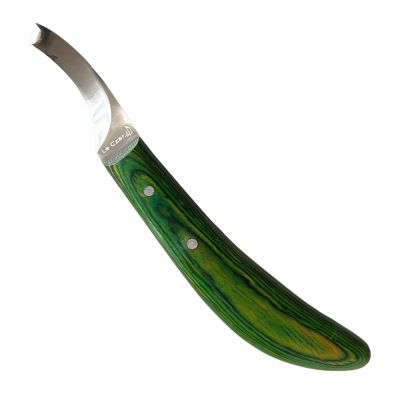 Le Czar Hoof Knife, Right Hand Curved Blade Premium