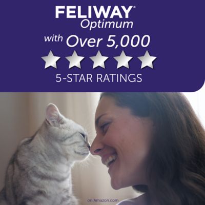 Image showing 7 th Feliway Optimum Cat Kit Diffuser, and Refill 48 ml