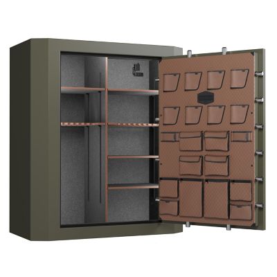 Image showing  Big Green Fire/Waterproof 84-Gun Safe with Electronic Lock, Bronze Green Satin Metallic