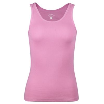 Blue Mountain Women's Ribbed Tank Top