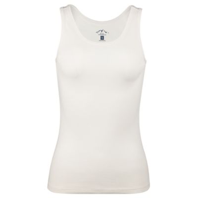 Blue Mountain Women's Ribbed Tank Top