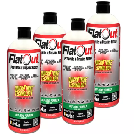 MULTI SEAL FlatOut QuickStrike Off Road 4-pack Tire Sealants & Patches