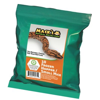 Mack's Natural Reptile Food Hopper Mice Frozen Reptile Food