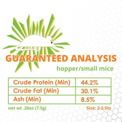 Image showing  Hopper Mice Frozen Reptile Food