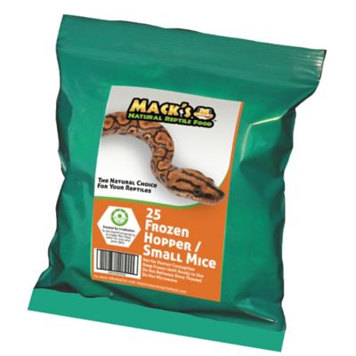 Mack's Natural Reptile Food Hopper Mice Frozen Reptile Food