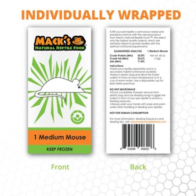 Image showing  Medium Mice Frozen Reptile Food