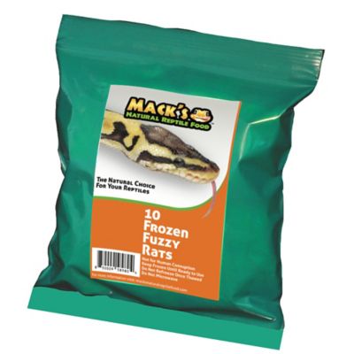 Mack's Natural Reptile Food Fuzzy Rat Frozen Reptile Food