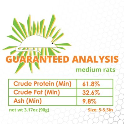Image showing  Medium Rat Frozen Reptile Food