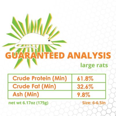 Image showing  Large Rat Frozen Reptile Food