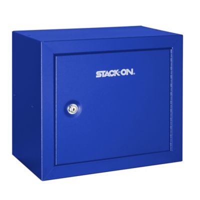 Stack-On Pistol Ammo Cabinet, 15 in., Blue