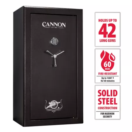 Cannon 42 Gun Fire Resistant Safe 60 min TS5932 - BCTEC - 23 - DS Gun Safes