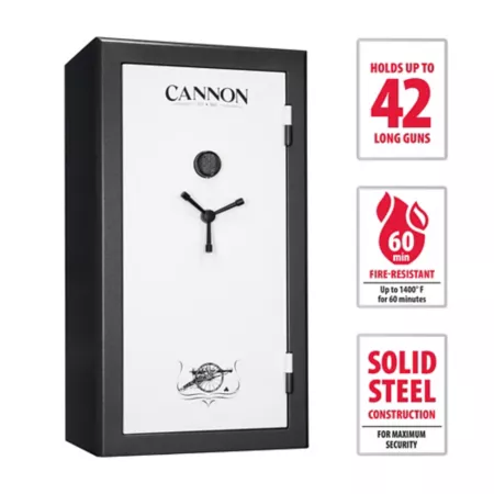 Canon 42 Canon 13.21 cu Electronic/Key Gun Safe 60 min Fire classification Gun Safes