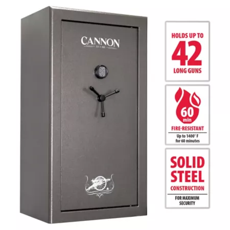 Canon 42 Canon 19.7 cu Electronic/Key Gun Safe 60 min Fire classification Gun Safes