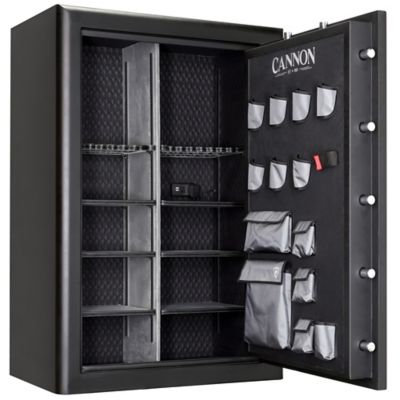 Image showing  48 Gun 21.6 cu. ft. Electronic Lock Gun Safe, 90 Min. Fire and Water Rating, Matte Black