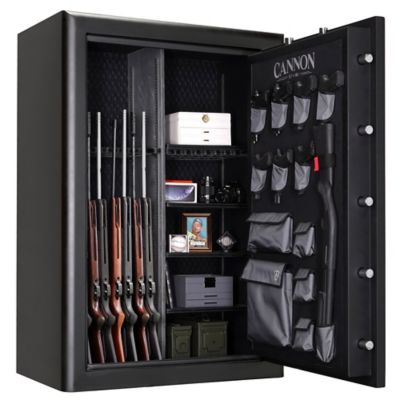 Image showing  48 Gun 21.6 cu. ft. Electronic Lock Gun Safe, 90 Min. Fire and Water Rating, Matte Black