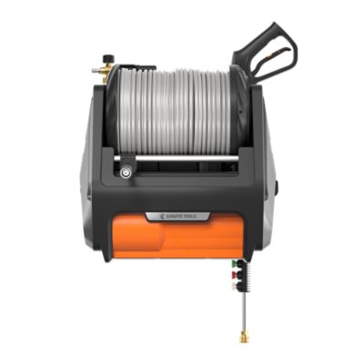 Image showing  Grandfalls Pressure Washer 1/2 in. - 100 ft., Ultra Soft and Replaceable Hose, 3700 PSI, Bach Sliver