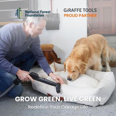 Image showing  Retractable Vacuum Cleaner 30 ft. Hose, Wall Mounted, Wet, Dry Versatility, 20KPA, Remote Control, Black