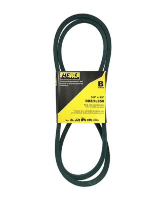 Hero Fractional Aramid Cord V-Belt Replacement, 5/8 in. x 85 in. B82K/5L850K