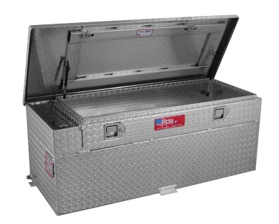 RDS 51 gal. Auxiliary Fuel Tank Toolbox Combo Diamond Plate, 72746