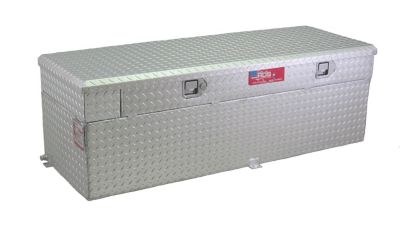 RDS 60 gal. Auxiliary Fuel Tank Toolbox Combo Diamond Plate, 72744