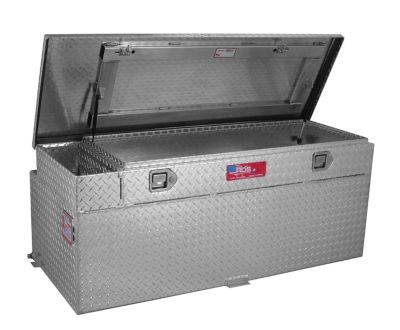 RDS 90 gal. Auxiliary Fuel Tank Toolbox Combo Diamond Plate, 72772