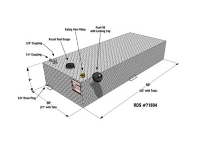 Image showing  33 gal. Auxiliary Fuel Tank