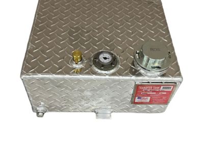 Image showing  25 gal. Rectangular Fuel Transfer Tank Diamond Plate