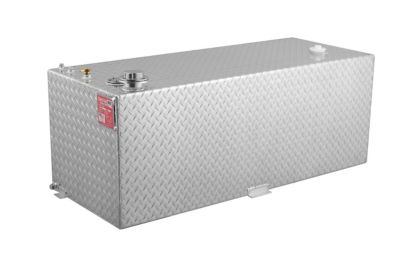 RDS 80 gal. Rectangular Fuel Transfer Tank Diamond Plate