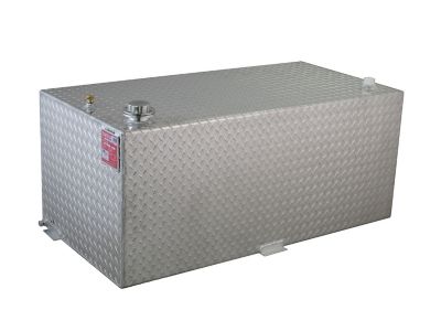 RDS 95 gal. Rectangular Fuel Transfer Tank Diamond Plate