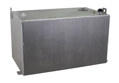 RDS 150 gal. Rectangular Fuel Transfer Tank Mill Finish