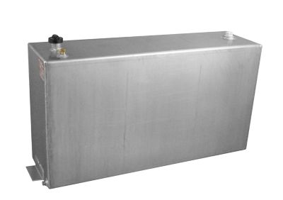 RDS 70 gal. Vertical Fuel Transfer Tank Mill Finish