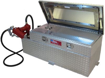 RDS 51 gal. Transfer Fuel Tank Combo Diamond Plate