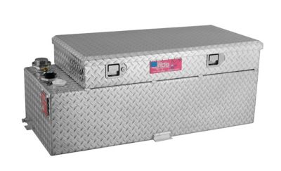 RDS 112 gal. Transfer Fuel Tank Combo Diamond Plate